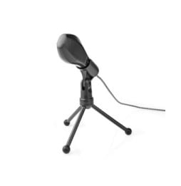 Nedis Microphone filaire double condensateur Tripod USB