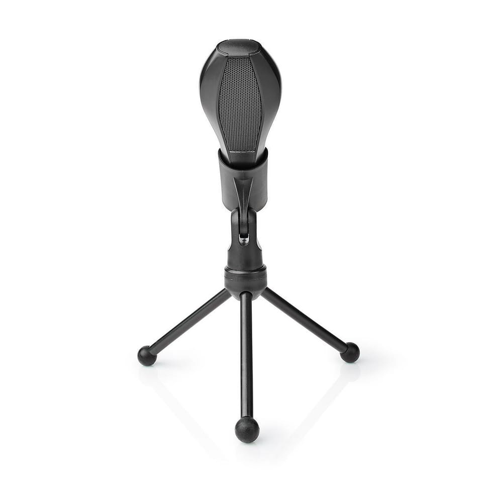 Nedis Microphone filaire double condensateur Tripod USB — image 2
