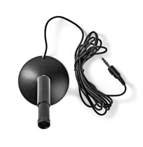 Nedis Microphone filaire trépied angle réglable 3,5 mm