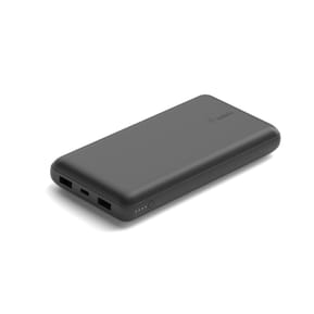 Belkin Batterie externe 20K Boost Charge avec câble USB-A vers USB-C (Noir) — image 2