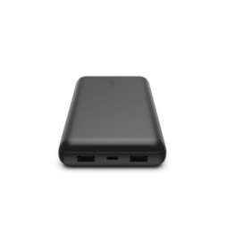 Belkin Batterie externe 20K Boost Charge avec câble USB-A vers USB-C (Noir)