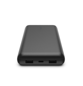 Belkin Batterie externe 20K Boost Charge avec câble USB-A vers USB-C (Noir)