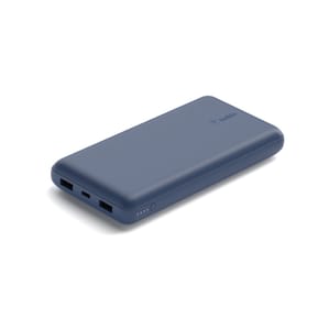 Belkin Batterie externe 20K Boost Charge avec câble USB-A vers USB-C (Bleu) — image 2