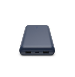 Belkin Batterie externe 20K Boost Charge avec câble USB-A vers USB-C (Bleu)