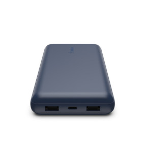 Belkin Batterie externe 20K Boost Charge avec câble USB-A vers USB-C (Bleu)