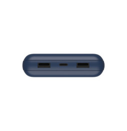 Belkin Batterie externe 20K Boost Charge avec câble USB-A vers USB-C (Bleu)