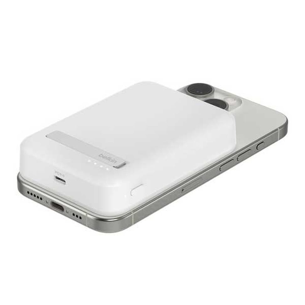 Belkin Powerbank MagSafe Qi2 10K (Blanc) — image 4