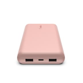 Belkin Batterie externe 20K Boost Charge avec câble USB-A vers USB-C (Rose) — image 3