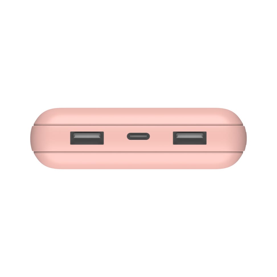 Belkin Batterie externe 20K Boost Charge avec câble USB-A vers USB-C (Rose) — image 4