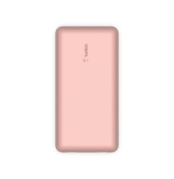 Belkin Batterie externe 20K Boost Charge avec câble USB-A vers USB-C (Rose)