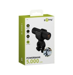 Goobay Power Bank 5000 mAh pour Vélo