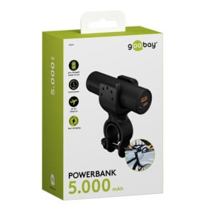 Goobay Power Bank 5000 mAh pour Vélo