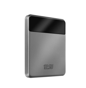 4smarts Powerbank 20000mAh 2 USB-C 100W + 2 USB 22.5W Enterprise Slim Gris Sidéral