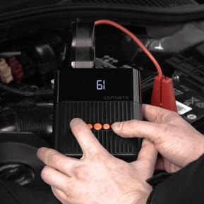 4smarts Powerbank 8800mAh Compresseur 3,8 bar et Booster batterie de voiture PitStop Noir — image 3