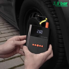 4smarts Powerbank 8800mAh Compresseur 3,8 bar et Booster batterie de voiture PitStop Noir — image 4