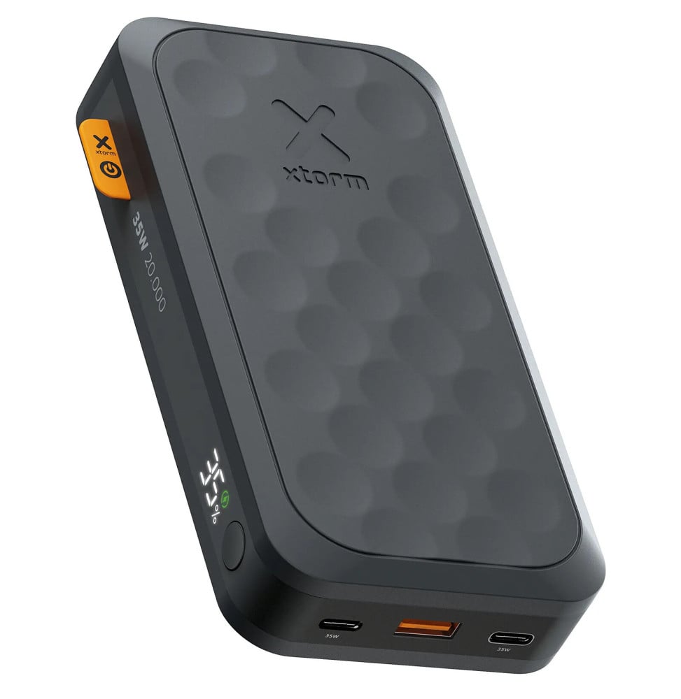 Xtorm Batterie Externe 20000mAh 35W 2x USB-C + USB-C Écran LED Compact Noir