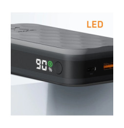 Xtorm Batterie Externe 20000mAh 35W 2x USB-C + USB-C Écran LED Compact Noir