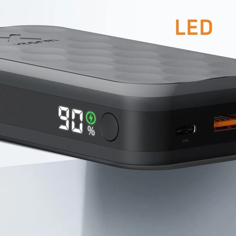 Xtorm Batterie Externe 20000mAh 35W 2x USB-C + USB-C Écran LED Compact Noir — image 5