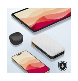 Xtorm Batterie Externe 20000mAh 35W 2x USB-C + USB-C Écran LED Compact Blanc
