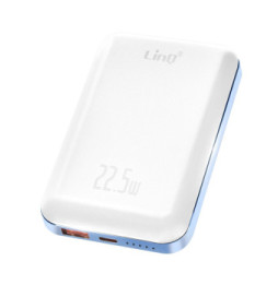 LinQ Batterie Externe 15W MagSafe 10000 mAh Power Delivery 20W Blanc