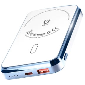LinQ Batterie Externe 15W MagSafe 10000 mAh Power Delivery 20W Blanc — image 2