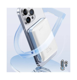 LinQ Batterie Externe 15W MagSafe 10000 mAh Power Delivery 20W Blanc