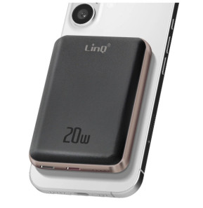 LinQ Batterie de Secours MagSafe 5000 mAh 15W...
