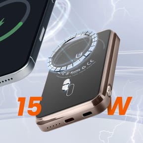 LinQ Batterie de Secours MagSafe 5000 mAh 15W Compact Noir — image 3