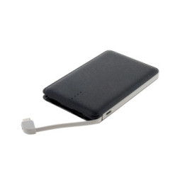 Chargeur powerbank de poche 5000mAh - Noir - Zenitech