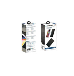 Blaupunkt - Batterie de secours à induction 8.000mAh en cuir - BLP7920-133 - Noir