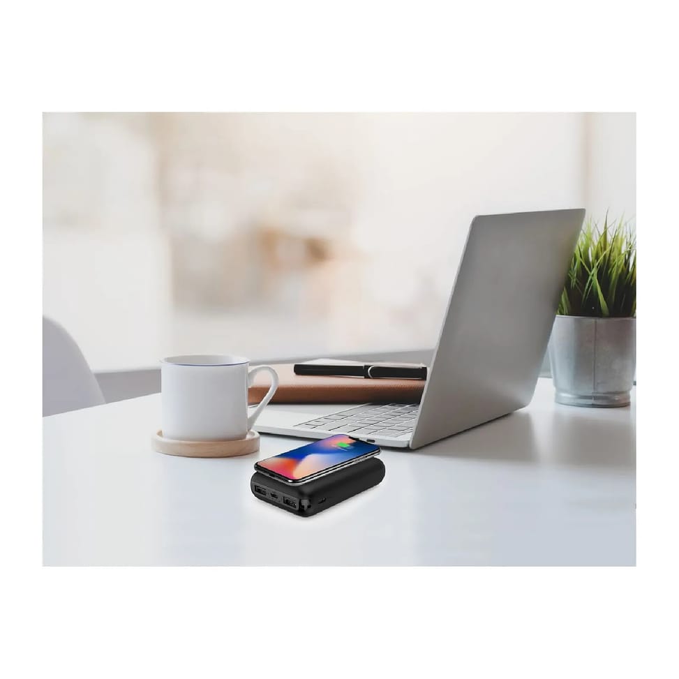 Blaupunkt - Batterie de secours 10.000 mAh avec induction - BLP7430-133 - Noir — image 3