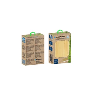 Blaupunkt - Batterie de secours en bambou 5.000mAh - BLP7620-193 - Blanc / Bois — image 4
