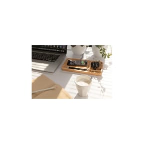 Blaupunkt - Organisateur de bureau BLP7630-001-193 - Bois foncé — image 3