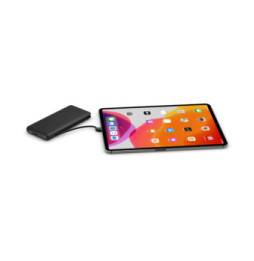 Belkin Batterie externe 10K avec câbles intégrés lightning et USB-C (Noir)
