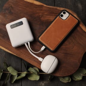 Akashi Batterie de Secours 10000 mAh 4 Câbles (Blanc) — image 3