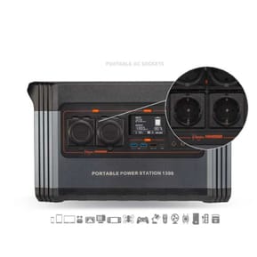 Xtorm Station portable Xtreme Power 1300 Noir/Orange — image 2