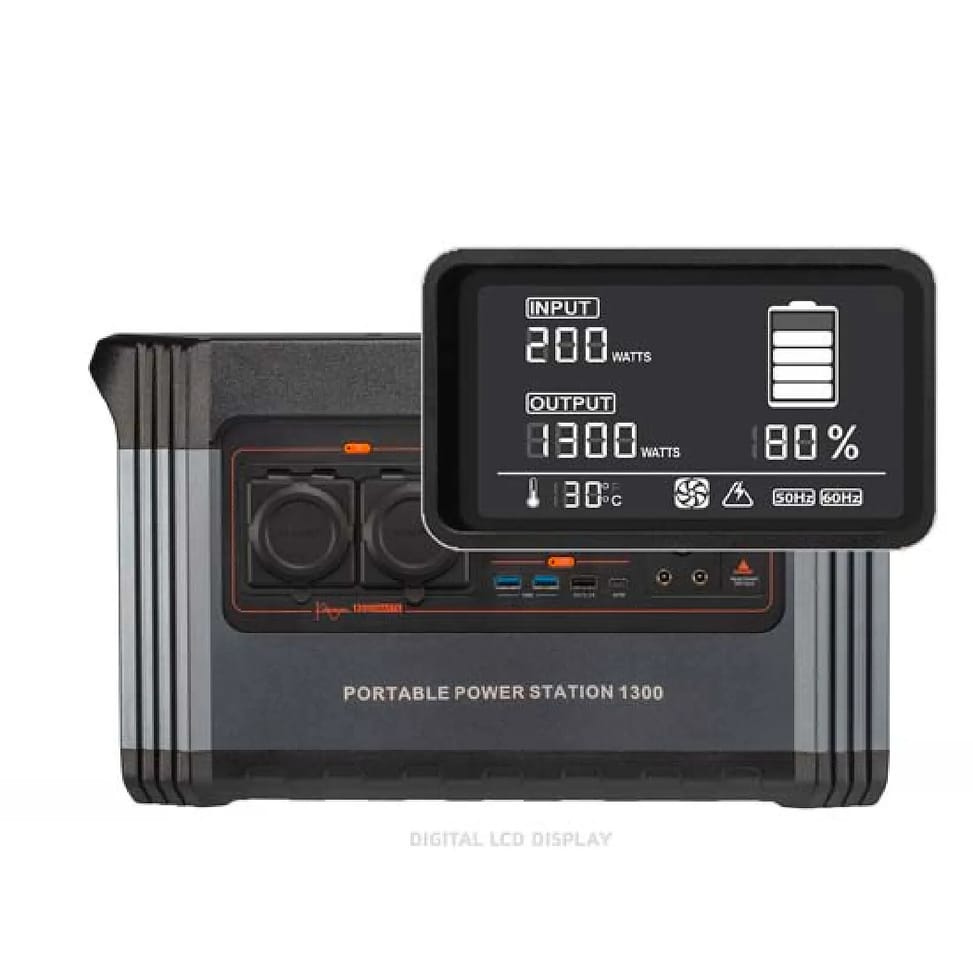Xtorm Station portable Xtreme Power 1300 Noir/Orange — image 3