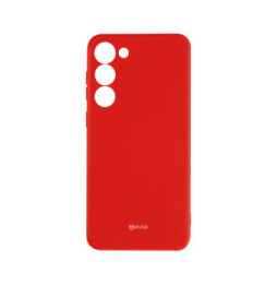 Roar Coque pour Samsung S23 Silicone Souple Finition mate Colorful Jelly Rouge