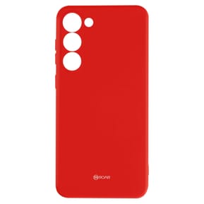 Roar Coque pour Samsung S23 Silicone Souple Finition mate Colorful Jelly Rouge