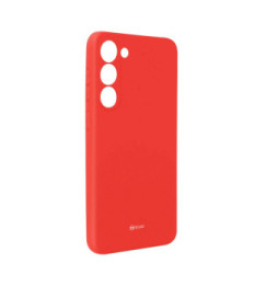 Roar Coque pour Samsung S23 Silicone Souple Finition mate Colorful Jelly Rouge