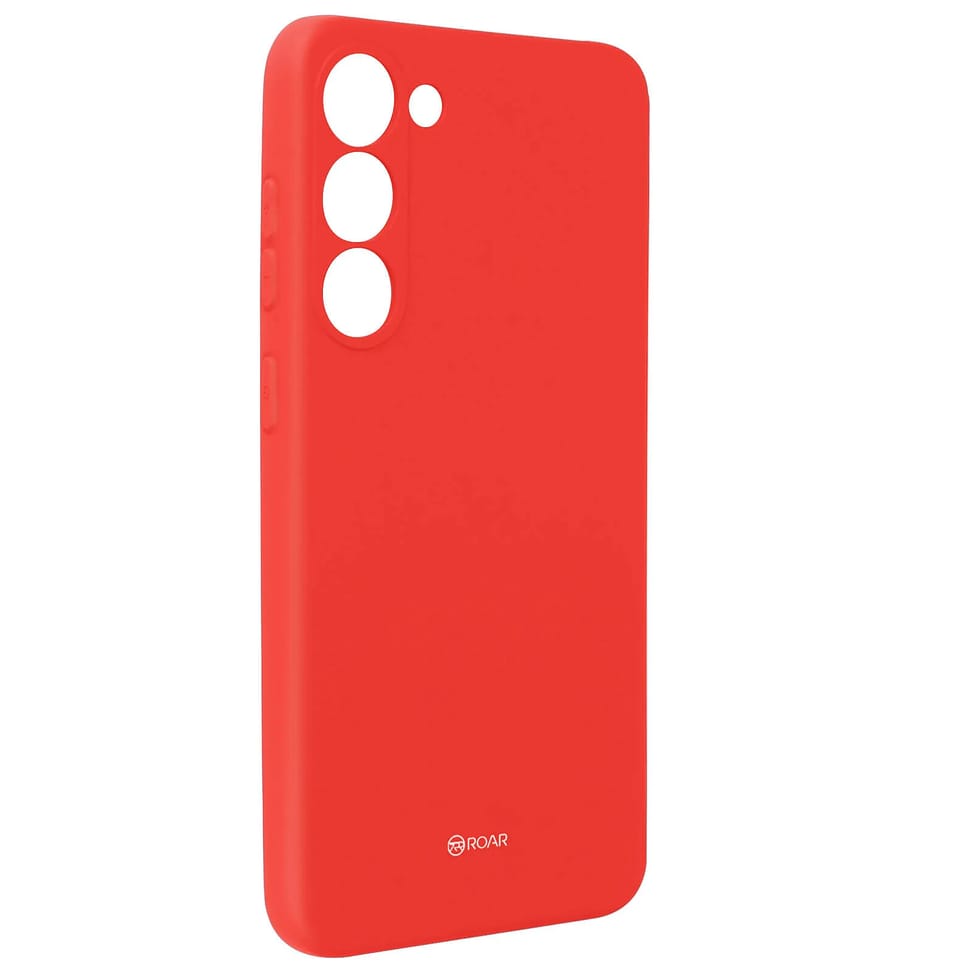 Roar Coque pour Samsung S23 Silicone Souple Finition mate Colorful Jelly Rouge — image 2