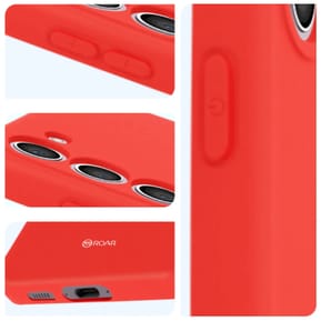 Roar Coque pour Samsung S23 Silicone Souple Finition mate Colorful Jelly Rouge — image 4