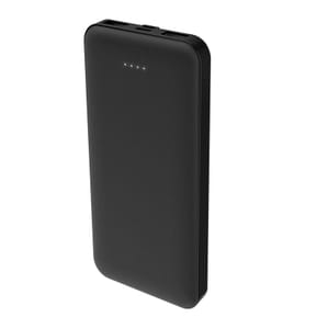 Bigben Batterie Externe 20000mAh Charge Rapide 2x USB + USB-C Voyant LED Noir