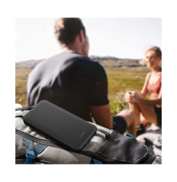 Bigben Batterie Externe 20000mAh Charge Rapide 2x USB + USB-C Voyant LED Noir