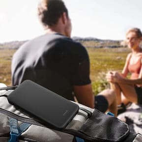 Bigben Batterie Externe 20000mAh Charge Rapide 2x USB + USB-C Voyant LED Noir — image 3