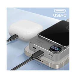 3mk Powerbank MagSafe 10000 mAh Noir