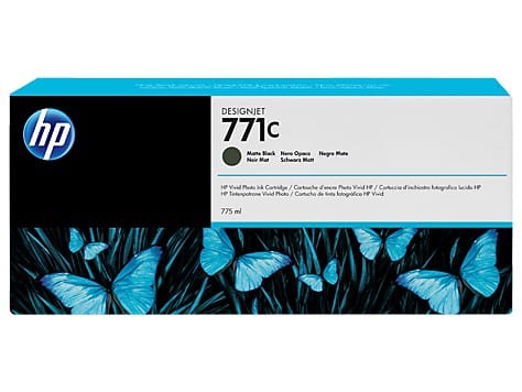 خرطوشة حبر HP أصلية HP 771C أسود مطفي (B6Y07A) — صورة 1