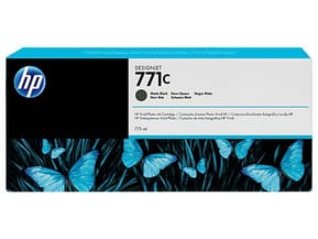 HP 771C Noir Mat - Cartouche d'encre HP d'origine (B6Y07A)