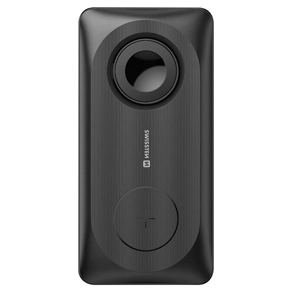Swissten Batterie Externe sans fil 15W pour iPhone et Apple Watch, USB + USB-C Noir — image 2