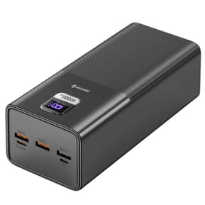 Swissten Batterie de secours 40000mAh USB et USB C 100W Power Line Compact Noir — image 2